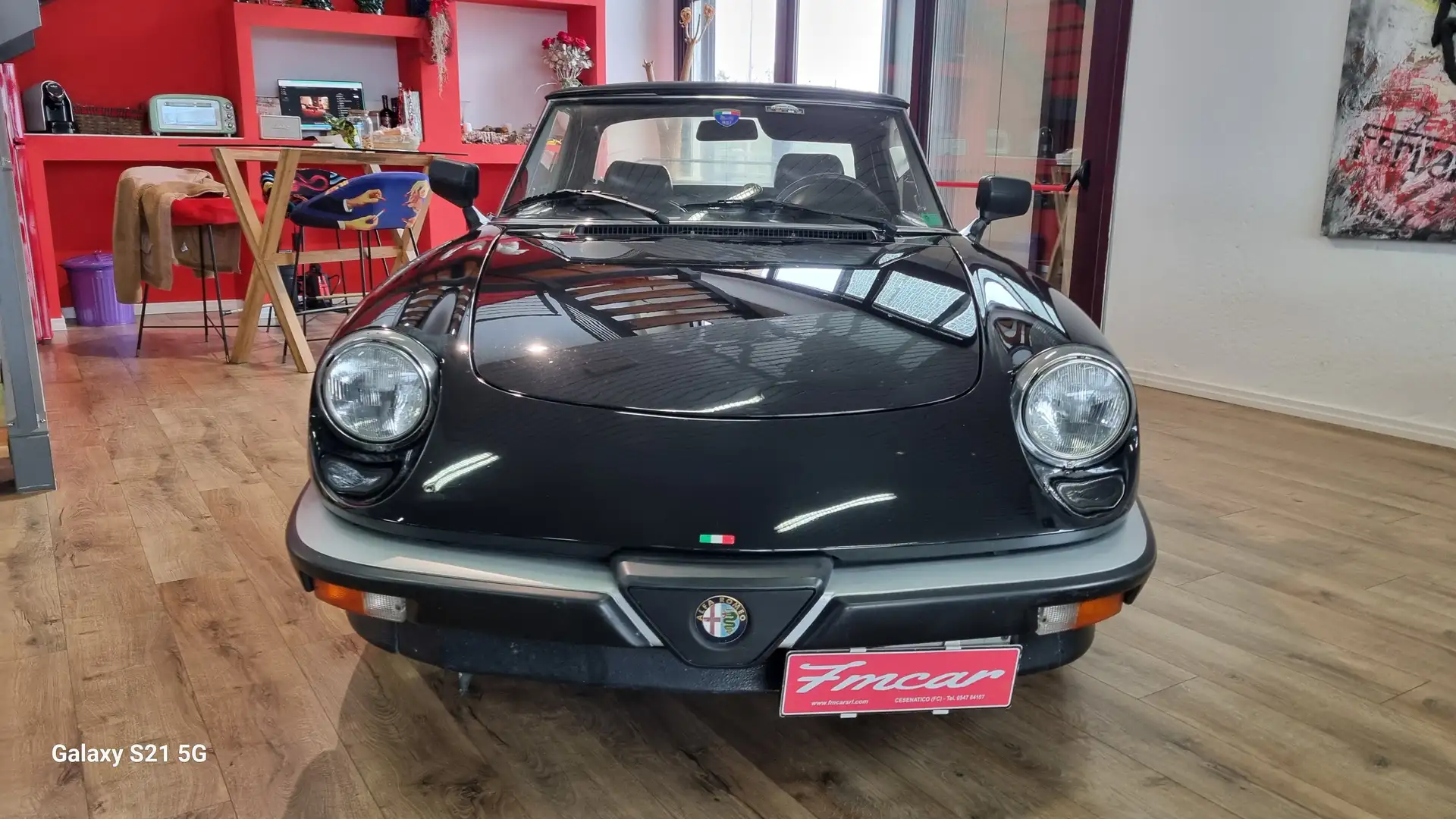 Alfa Romeo Spider Spider 1.6 ASI VETTURA ITALIANA Zwart - 1