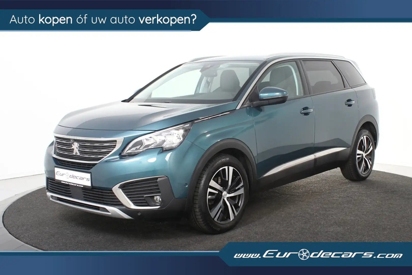 Peugeot 5008 Allure *1ste Eigenaar*7-persoons*Trekhaak*Leer* Groen - 1