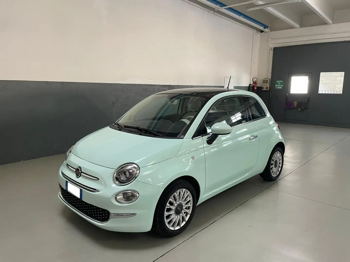 Fiat 500 500 III 2015 1.2 Lounge 69cv Verde - 1