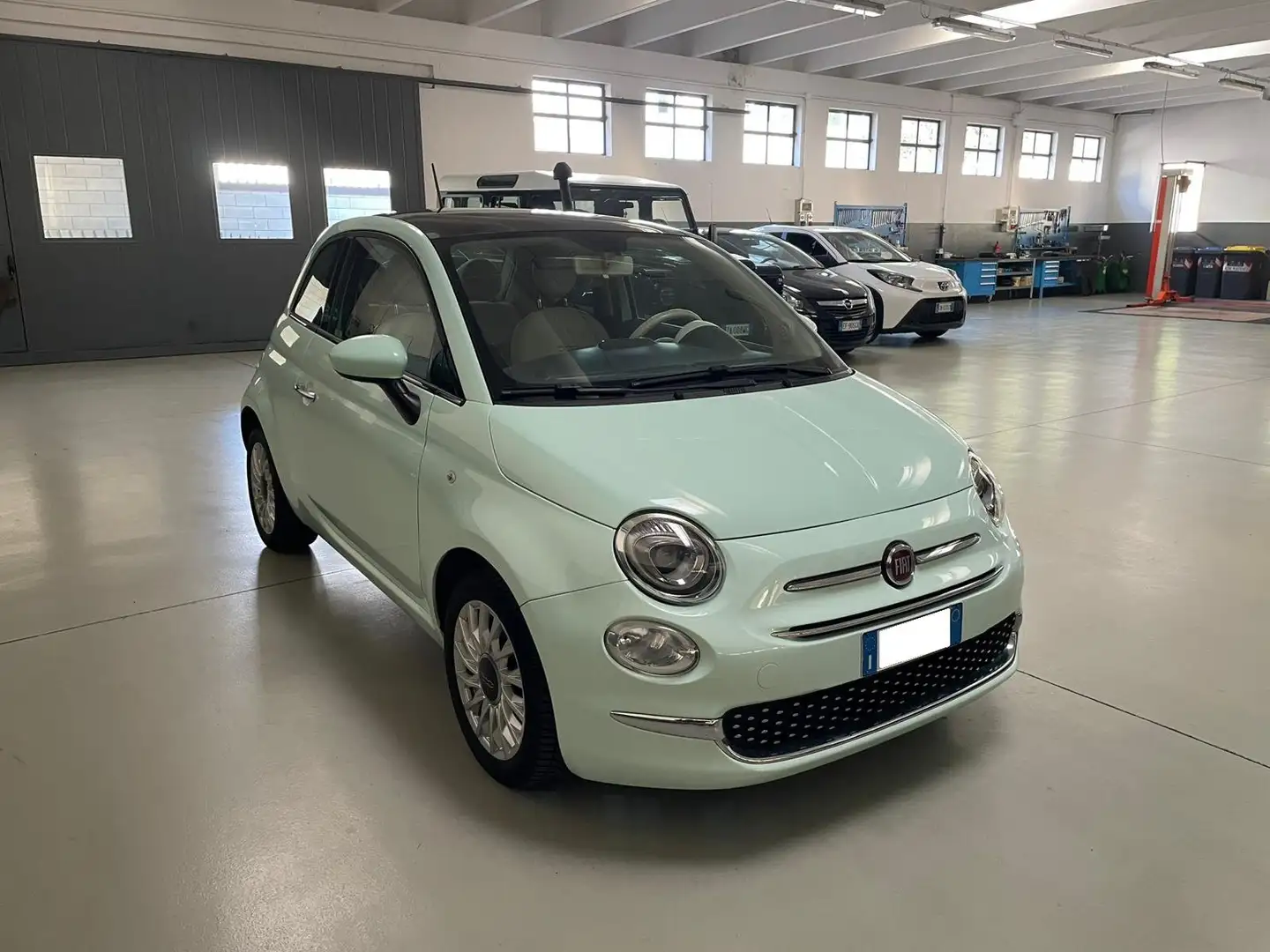 Fiat 500 500 III 2015 1.2 Lounge 69cv Verde - 2