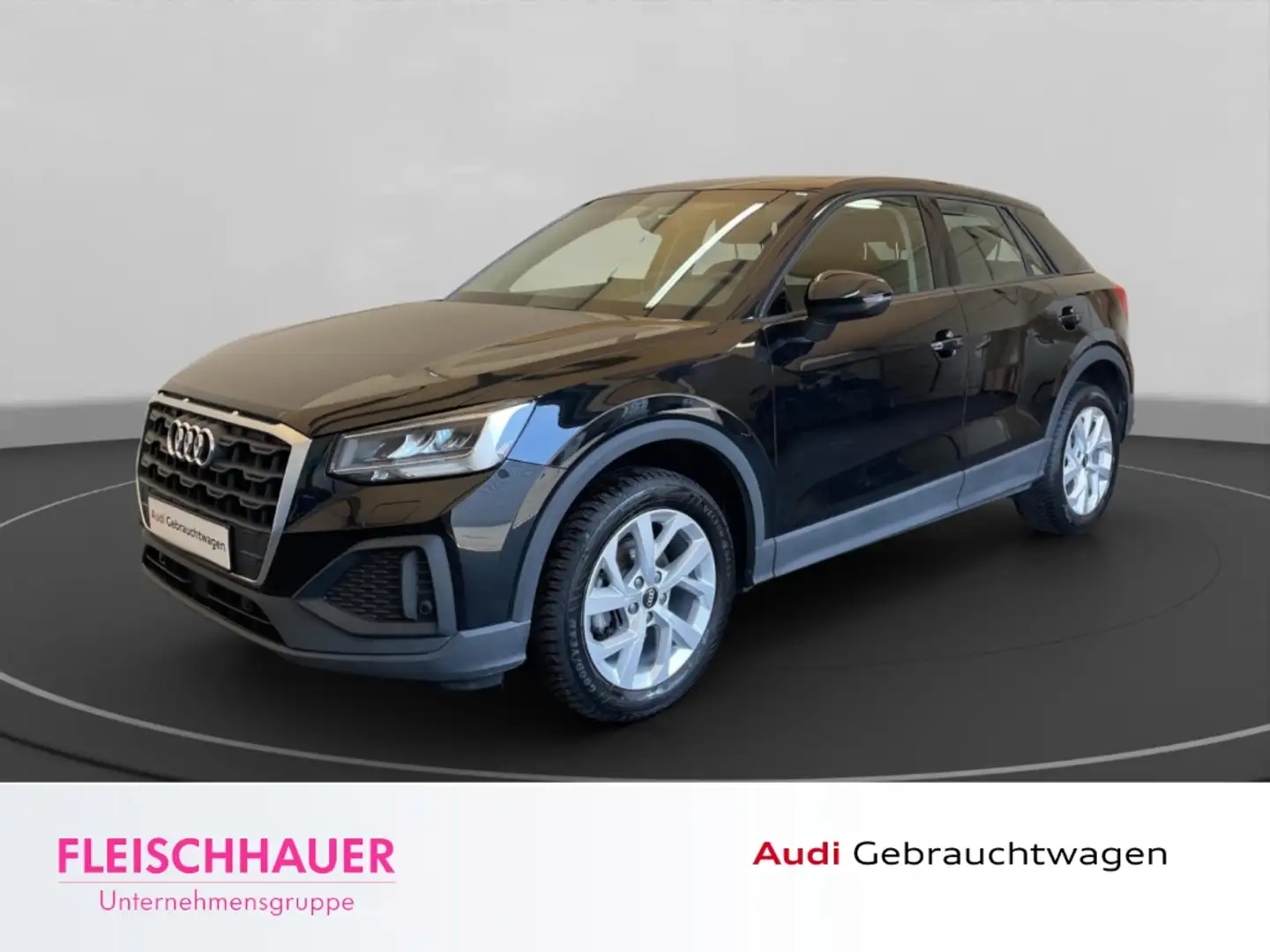 Audi Q2 35 TFSI Navi LED BT Keyless PDCv+h Klimaautom Temp Schwarz - 1
