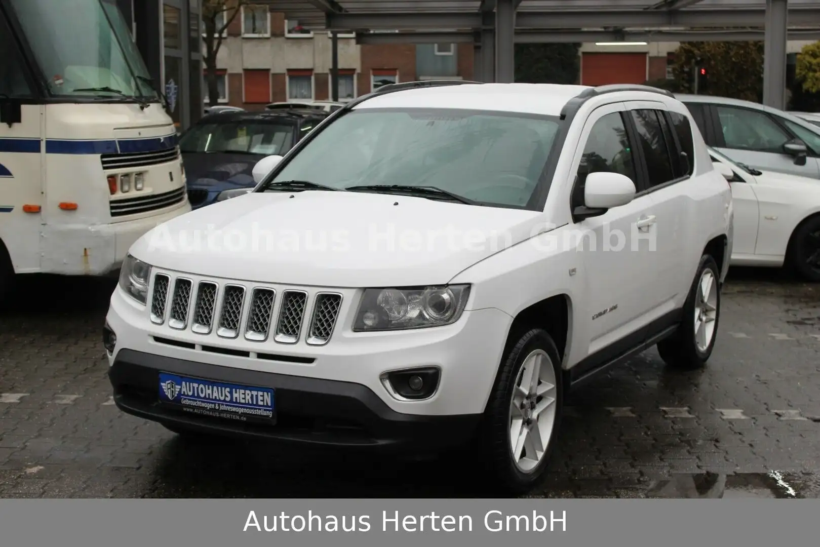 Jeep Compass 2.4 Limited 4x4*AUTOMATIK*LEDER*LPG GAS* Weiß - 1