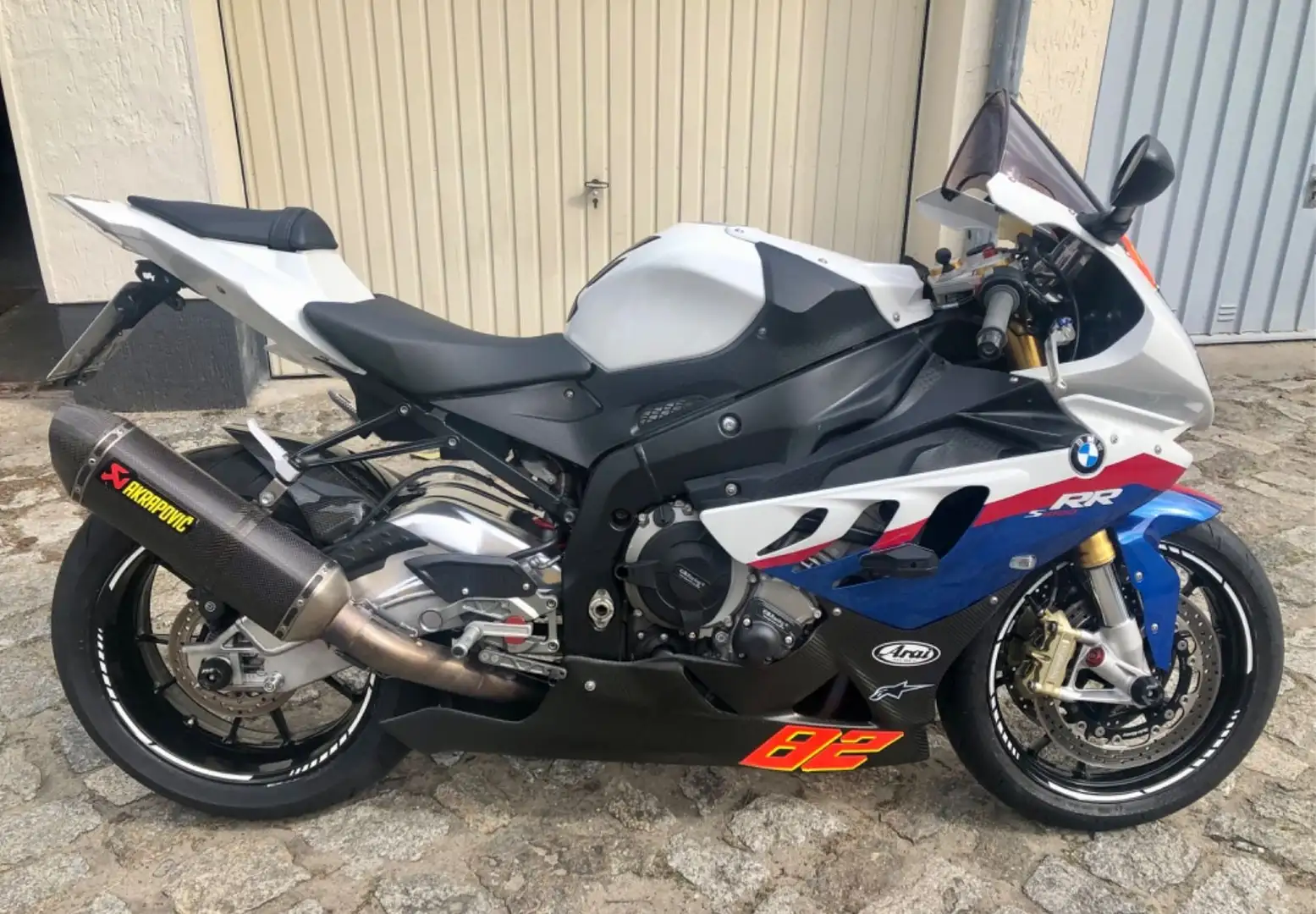 BMW S 1000 RR Akrapovic Wit - 2