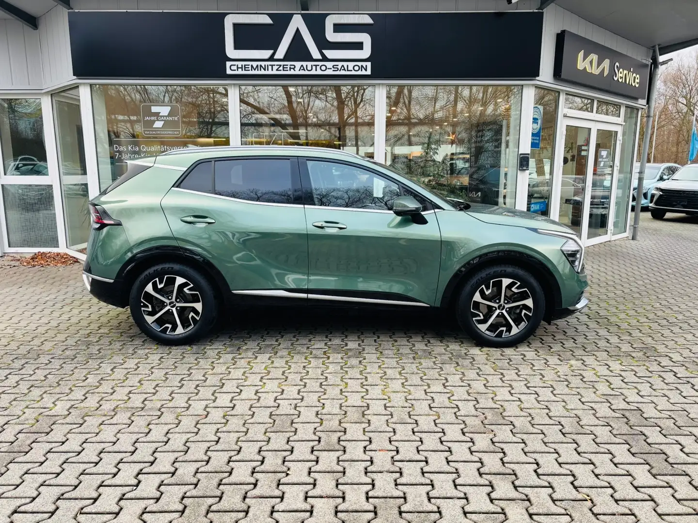 Kia Sportage 1.6T 48V DCT 2WD Spirit Drive AHK MJ25 Grün - 2