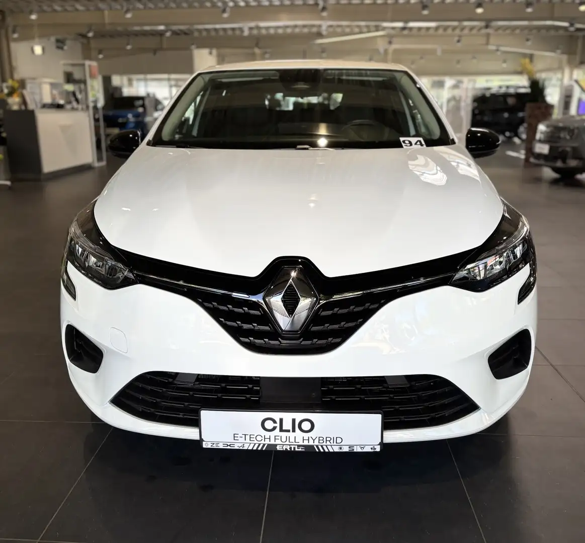 Renault Clio EQUILIBRE E-TECH 145PS Blanc - 2
