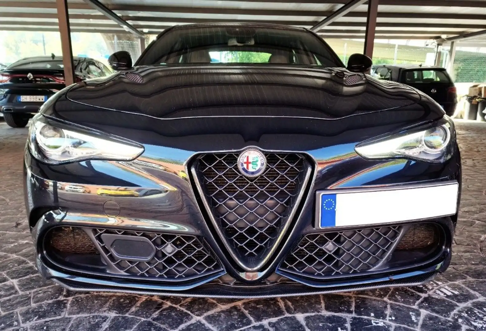 Alfa Romeo Giulia QUADRIFOGLIO CARBONIO CERCHI ORO FULL! 2.9 T V6 Nero - 2