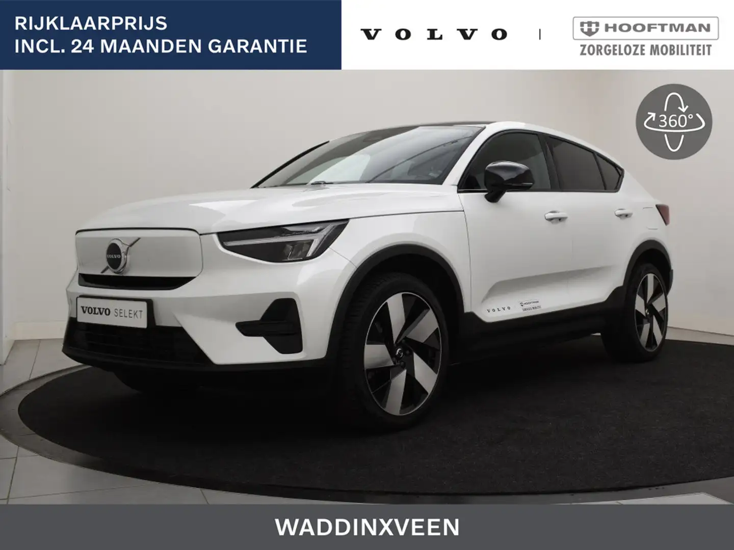 Volvo C40 EXTENDED RANGE (SINGLE) PLUS CLIMATE PACK CAMERA A Wit - 1