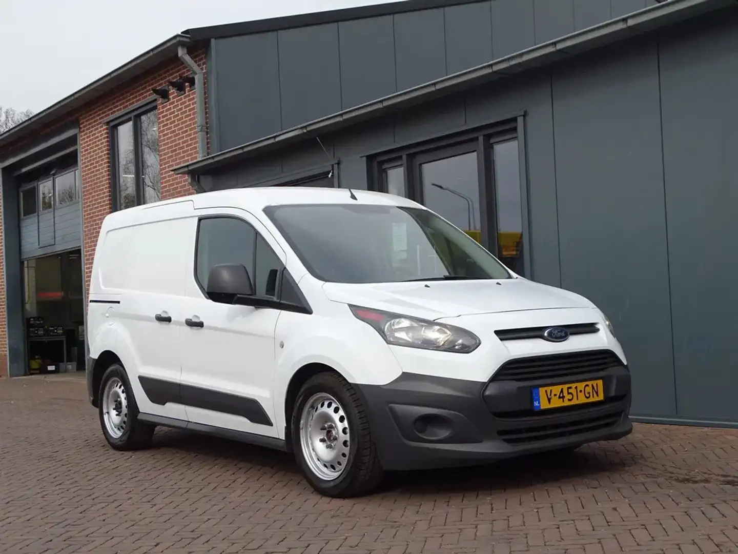 Ford Transit Connect 1.5 TDCI EURO 6 SCH.DEUR TR.HAAK CR.CONTROL Blanco - 1