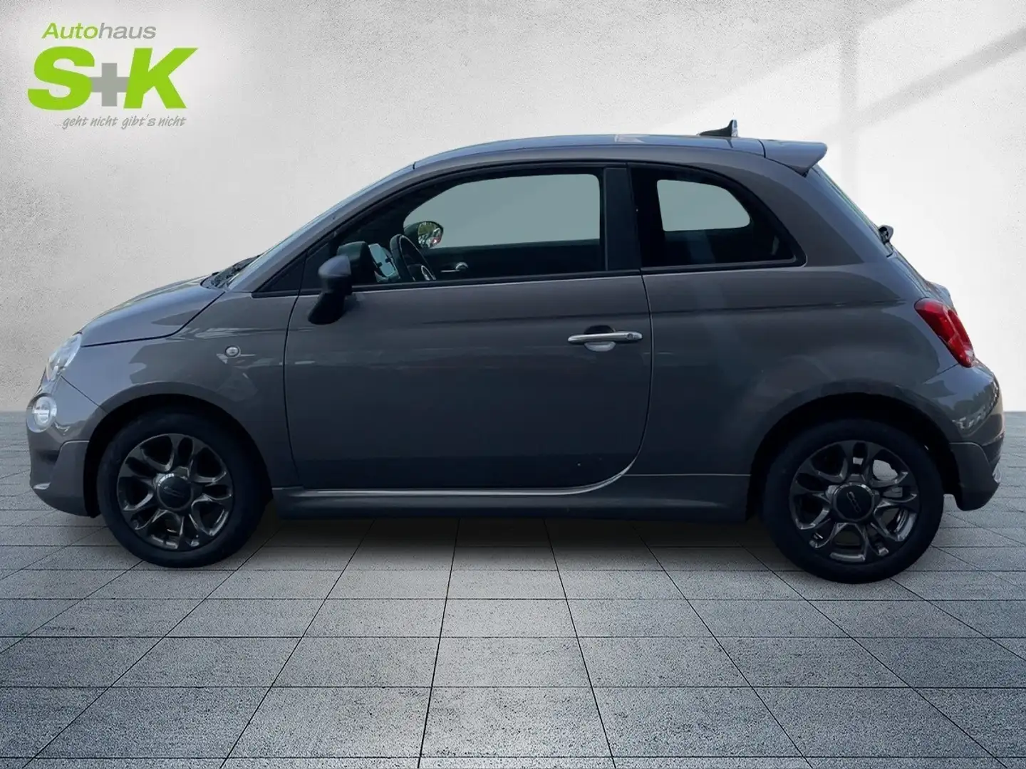 Fiat 500 1,0 Hybrid Connect*Carplay*Klima* Grau - 2