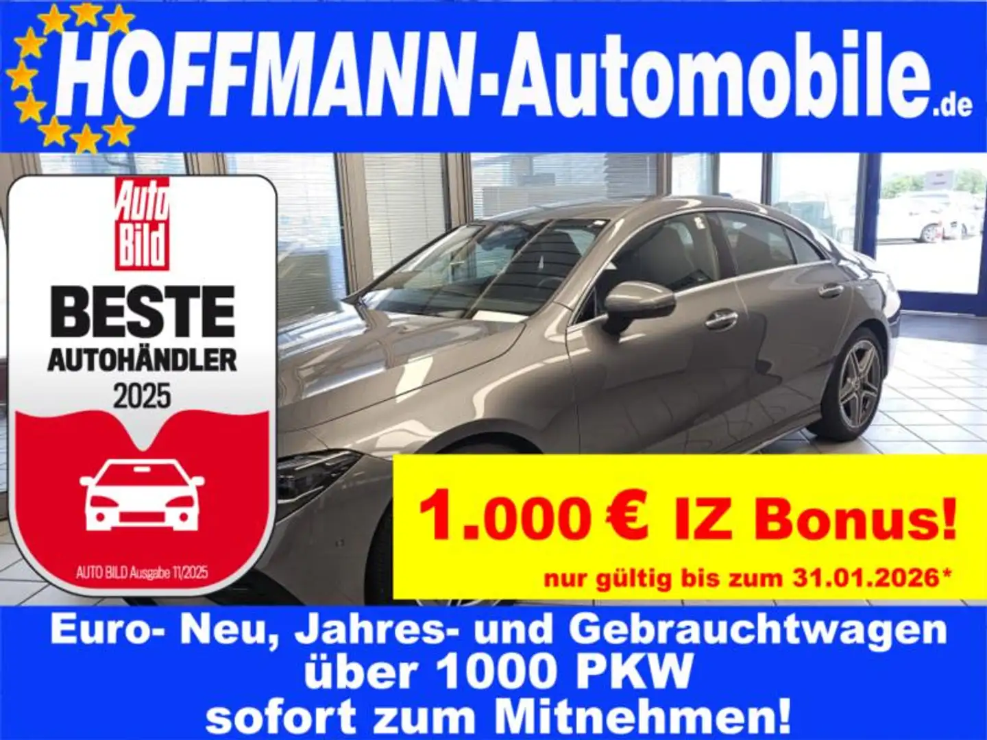 Mercedes-Benz CLA 200 AMG Line Kamera,E-Klappe,Navi,PDC,SH Gris - 1