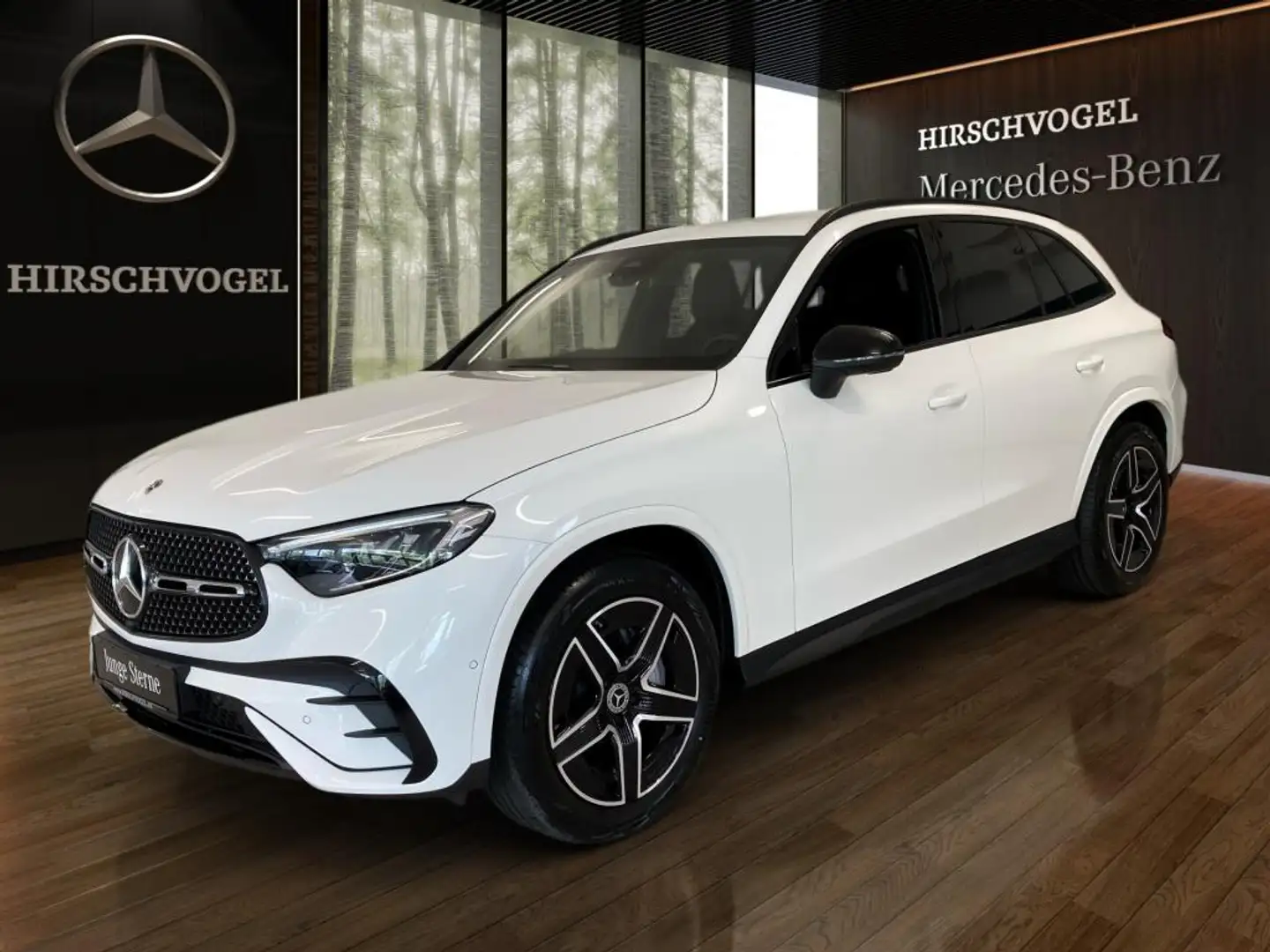 Mercedes-Benz GLC 200 4M AMG-Line+Night+AHK+MBUX+Navi+LED+Kam Weiß - 2