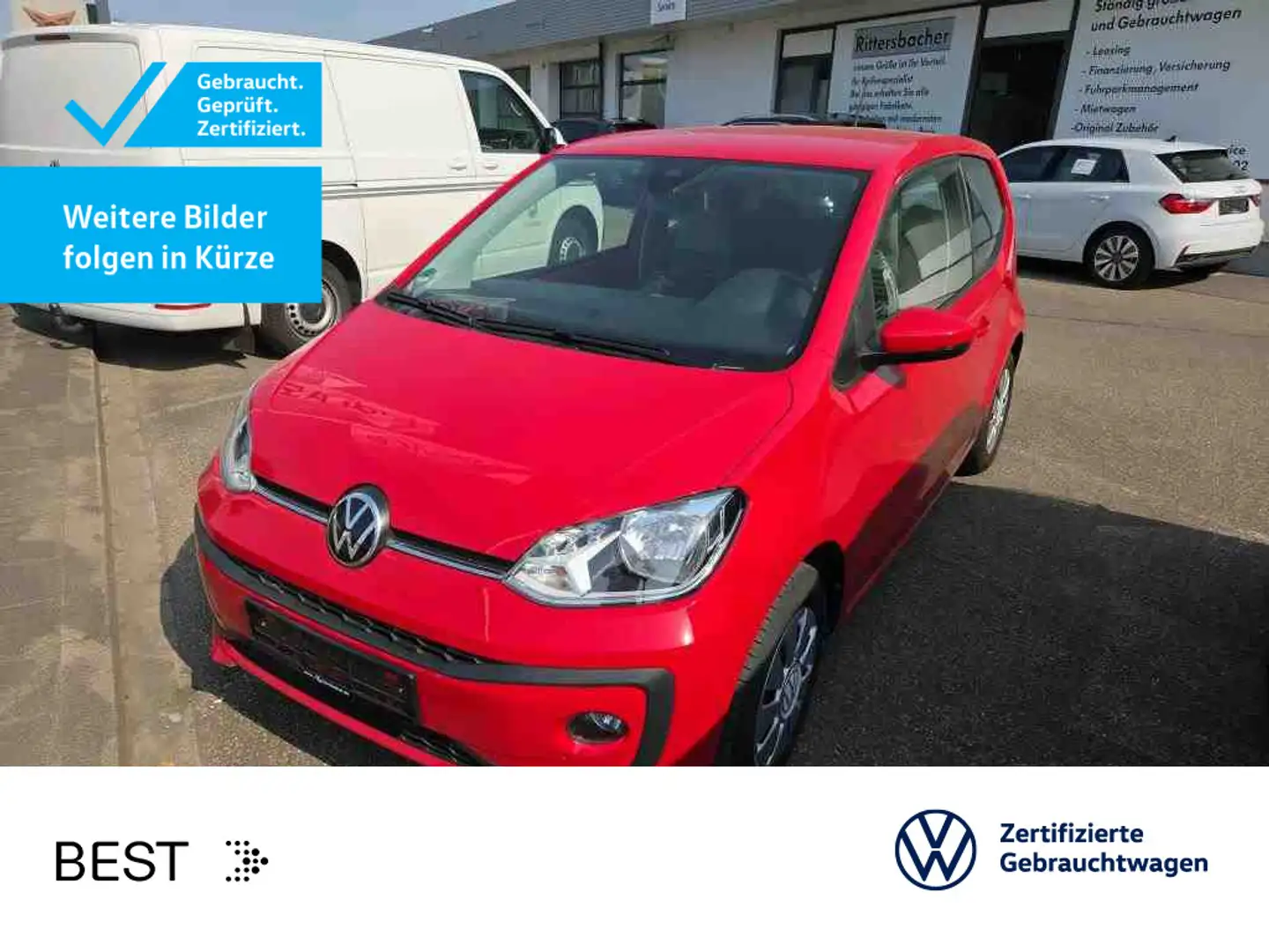 Volkswagen up! 1.0 move up!*NAVI*SHZ*KLIMA Rot - 1