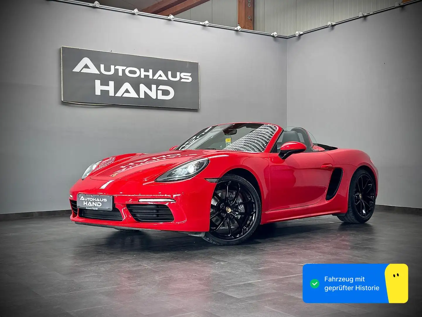 Porsche Boxster 718 Boxster*R.KAMERA*ALCANTARA*Bi-XENON*2.HAND* Rot - 1