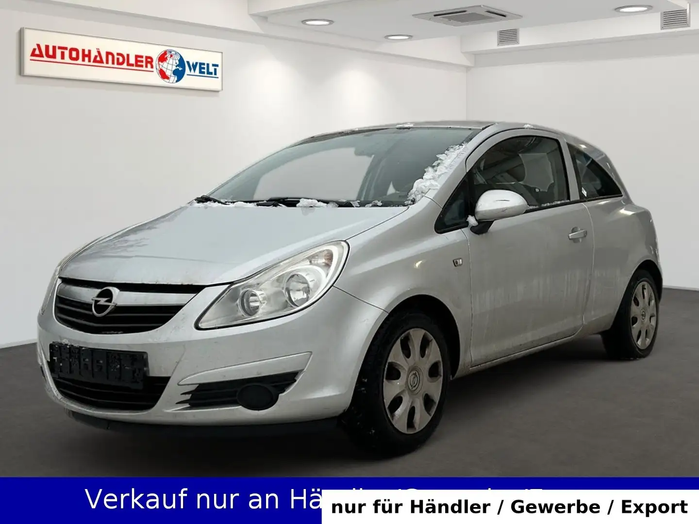 Opel Corsa D 1.2i 1. Hand Klimaanlage Silber - 1