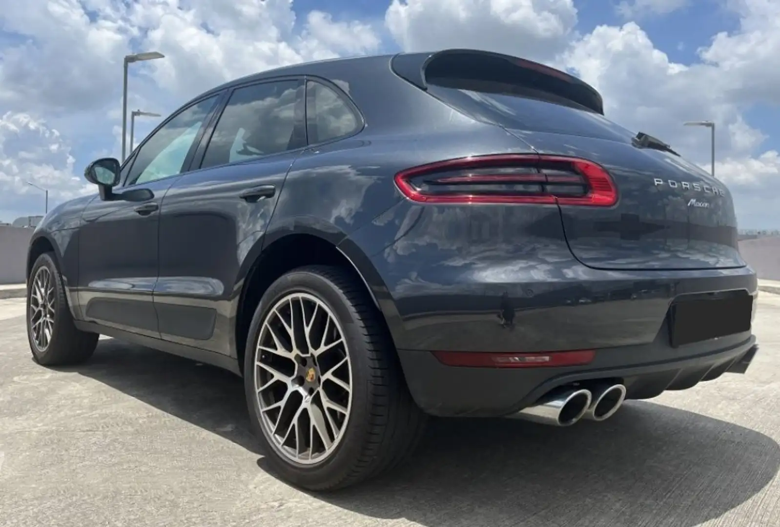 Porsche Macan 2.0 Turbo PDK-TETTO APRIBILE-NAVI-20-NO SUPERBOLLO Grigio - 2