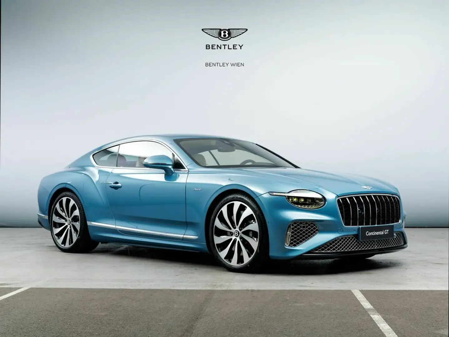 Bentley Continental GT Azure V8 Hybrid Blau - 1
