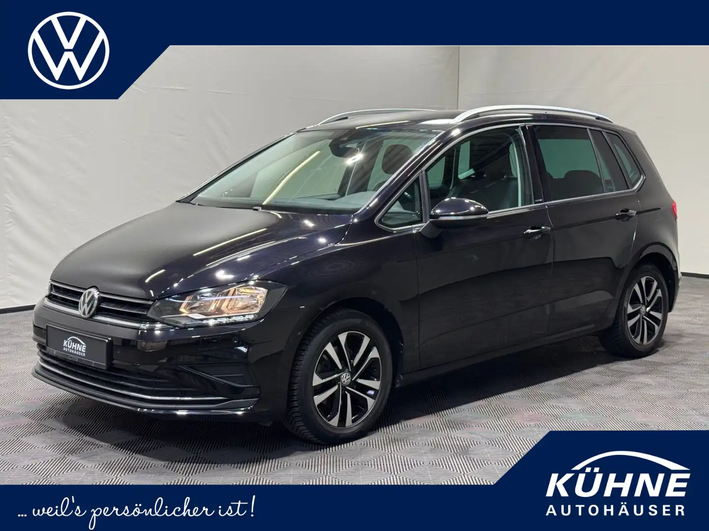 Volkswagen Golf Sportsvan IQ.DRIVE 1.5 TSI | NAVI ACC PDC Negro - 1