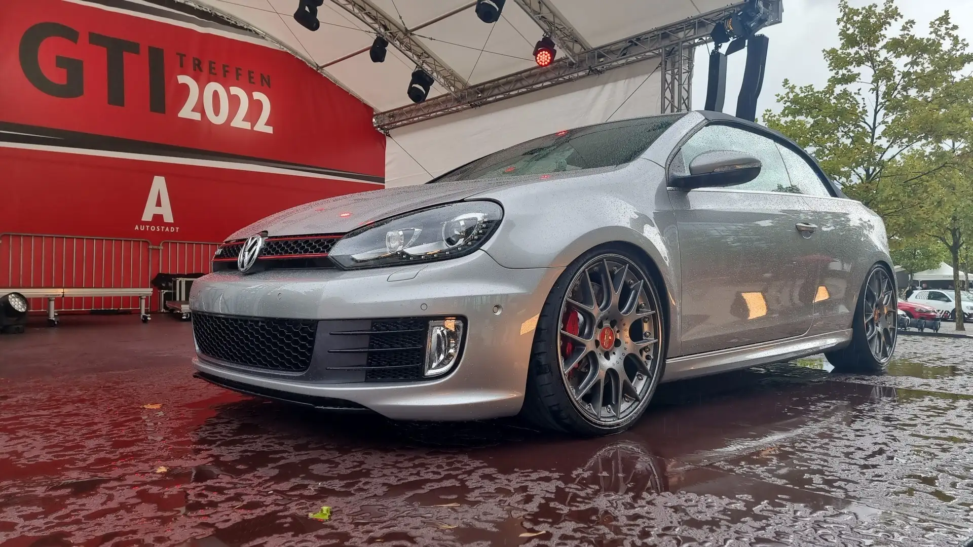 Volkswagen Golf Cabriolet Cabrio GTI DSG Argintiu - 1