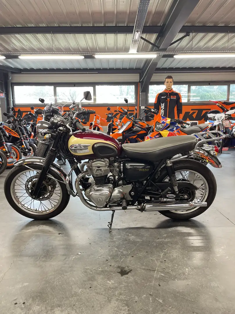 Kawasaki W 650 Rojo - 2