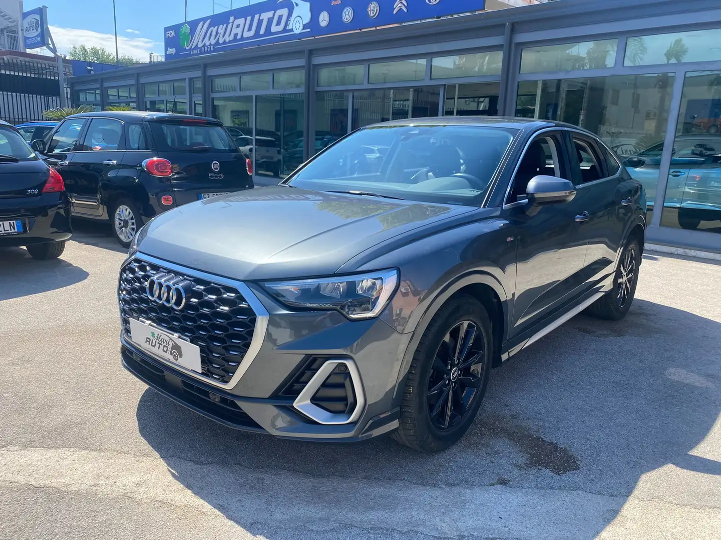 Audi Q3 35 2.0 tdi S line edition s-tronic Gris - 1