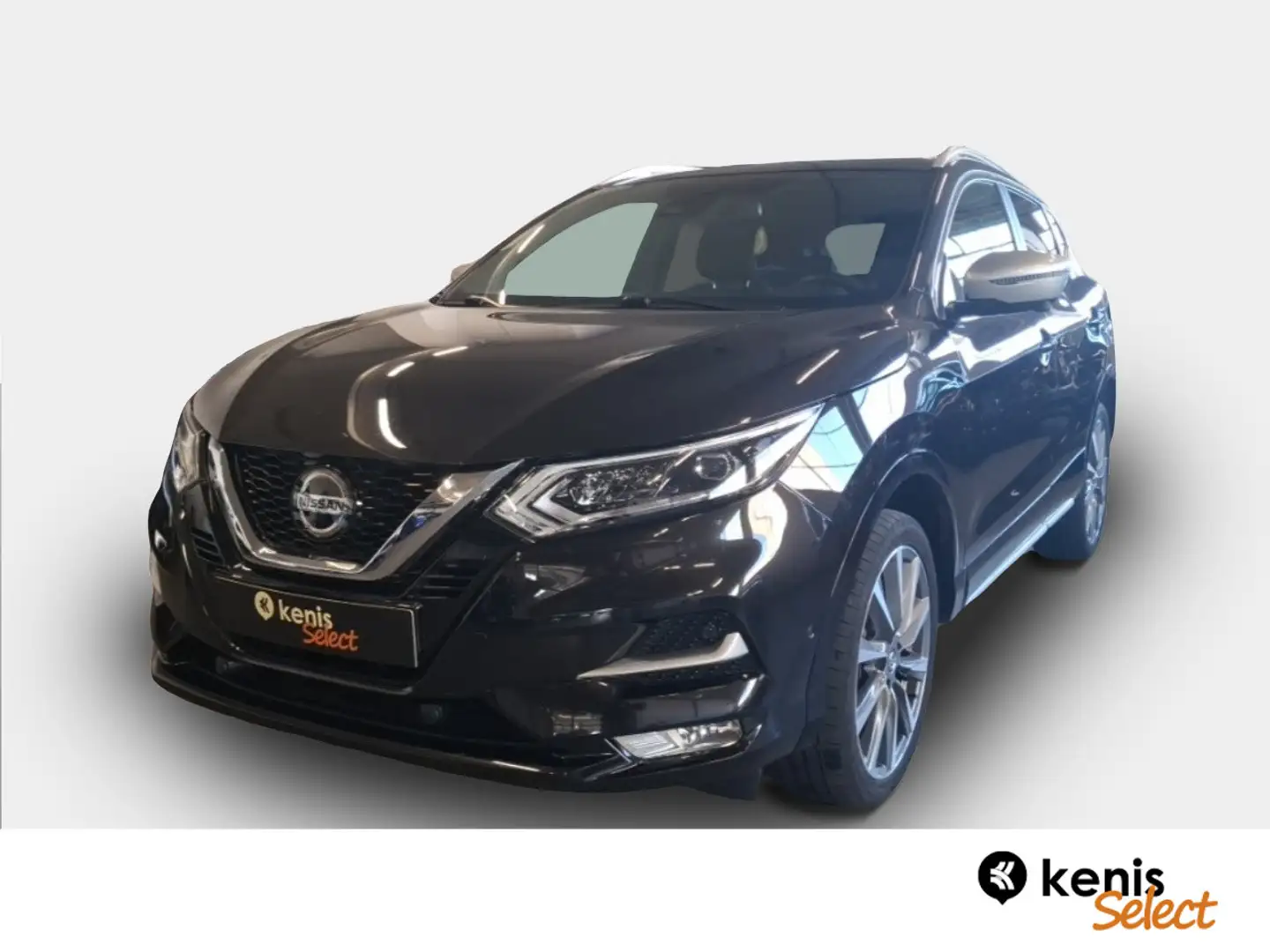 Nissan Qashqai 1.3 DIG-T Tekna + NAVI AIRCO PDC CAM PANO DAK Noir - 1