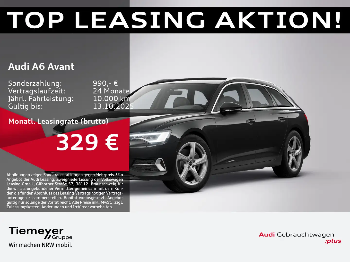 Audi A6 45 TFSI Q ADVANCED MATRIX AHK KAMERA ME Schwarz - 1