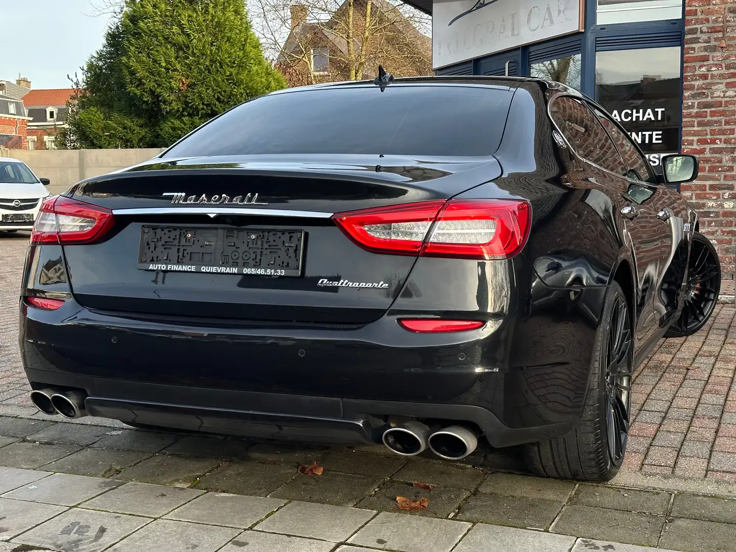 Maserati Quattroporte 3.0 V6*CARNET*FULL OPT*1ER MAiN*C-T OK*ENTRETiEN! Zwart - 2