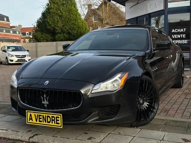 Maserati Quattroporte 3.0 V6*CARNET*FULL OPT*1ER MAiN*C-T OK*ENTRETiEN!