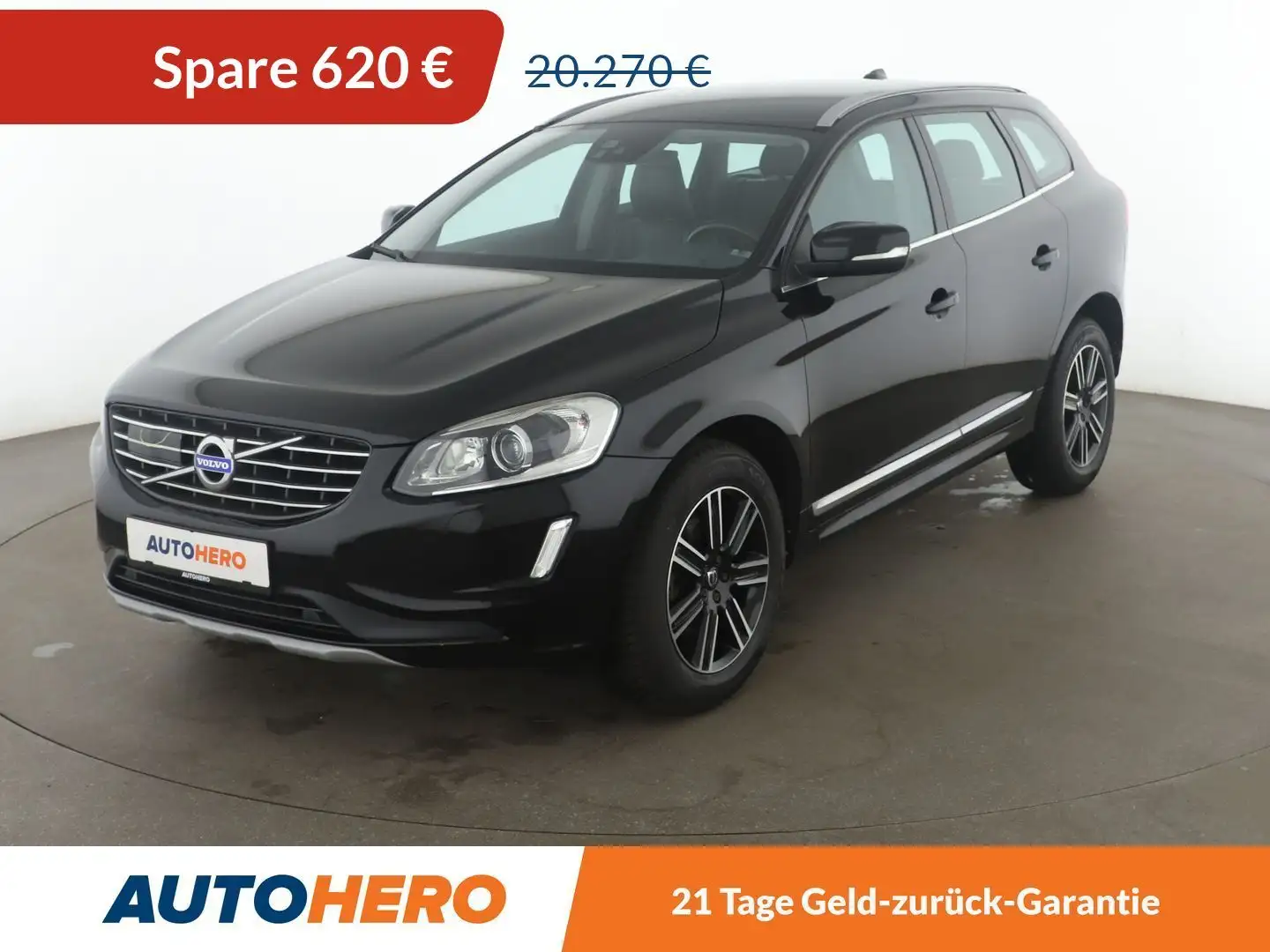 Volvo XC60 2.0 D3 Summum 2WD Aut*NAVI*TEMPO*PDC*SHZ*AHK* Noir - 1