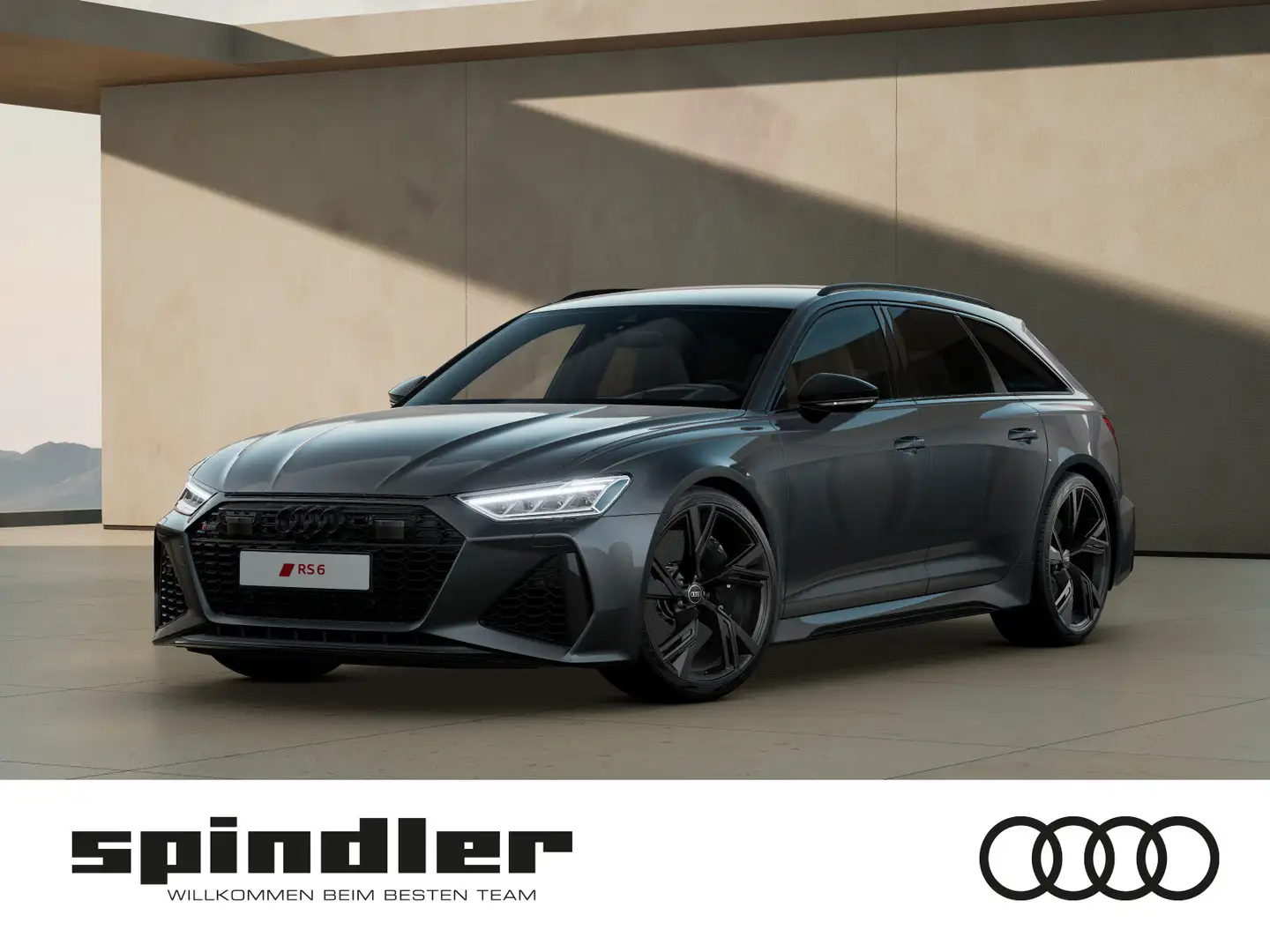Audi RS6 quattro tiptronic | Head-Up,AHK,360° Grau - 1