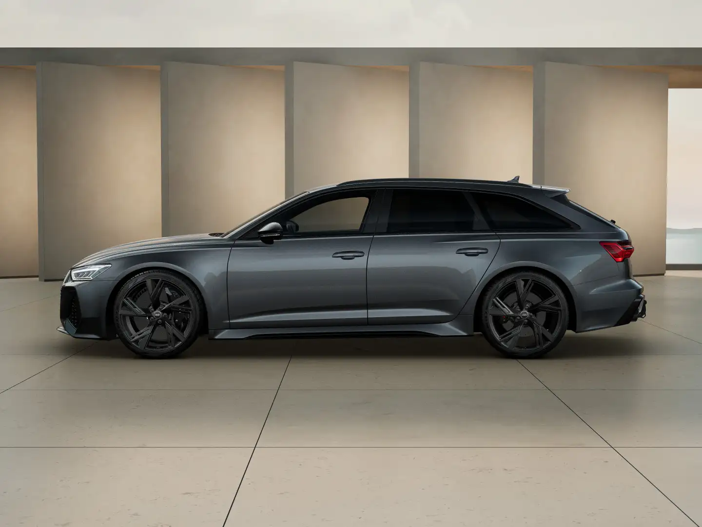 Audi RS6 quattro tiptronic | Head-Up,AHK,360° Grau - 2