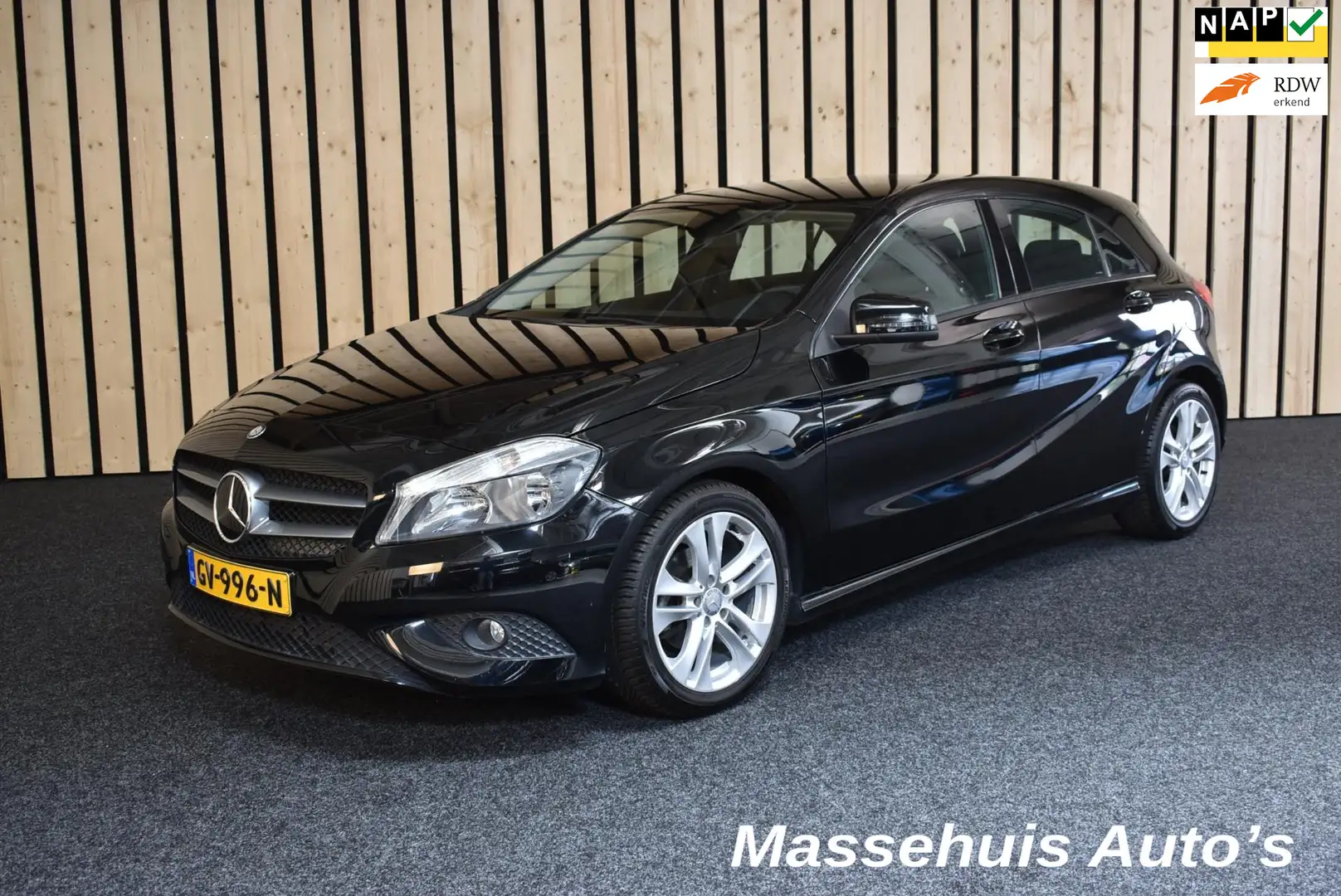 Mercedes-Benz A 180 Economy 72dkm (NAP) 17" all-season Clima 5-drs NL- Чорний - 1