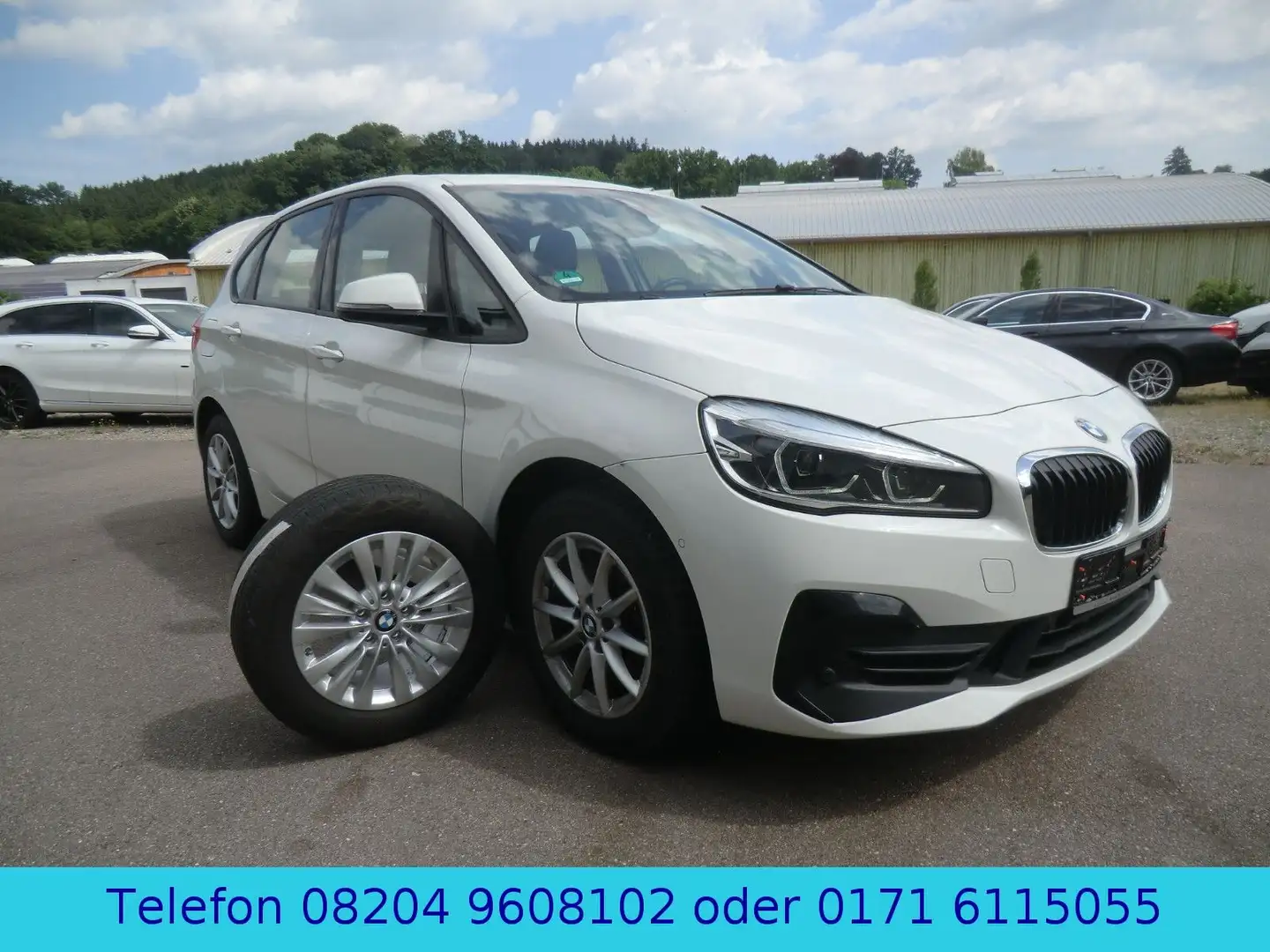 BMW 220 220 d X-DRIVE  Active Tourer Navi/Panorama/1.Hd Weiß - 1