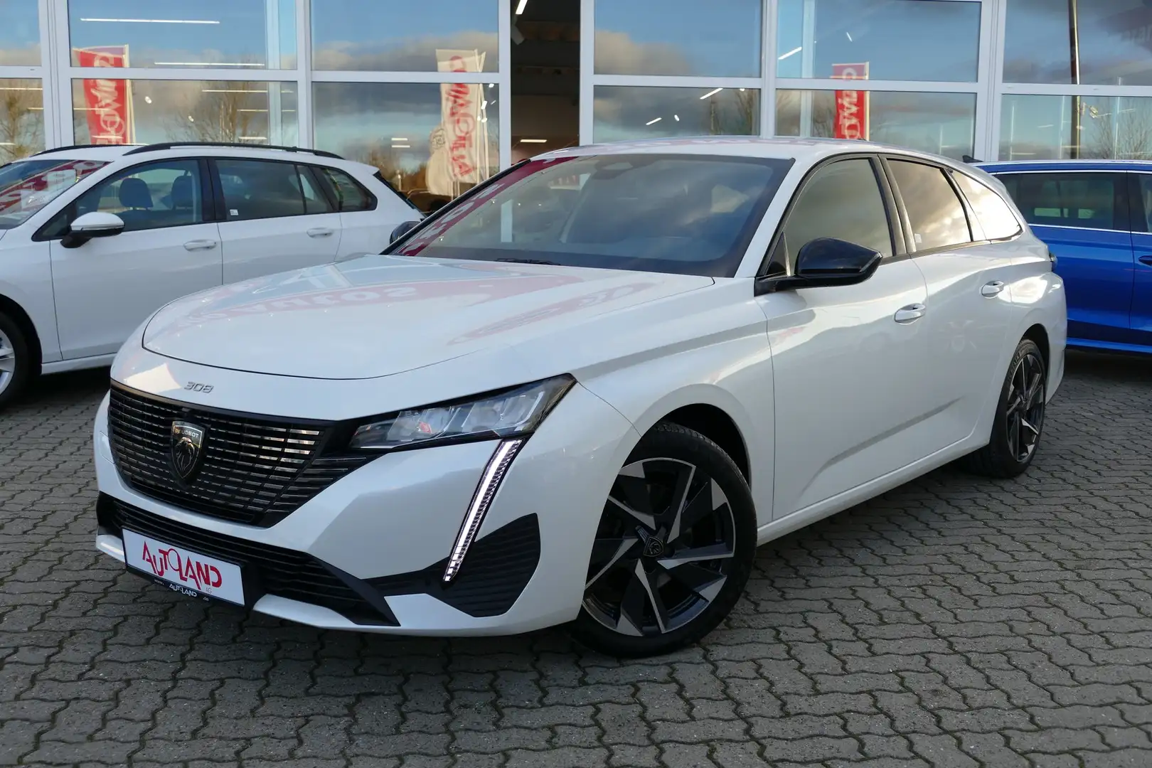 Peugeot 308 SW 1.5 BlueHDi Allure LED Navi ACC 360° DAB Weiß - 2