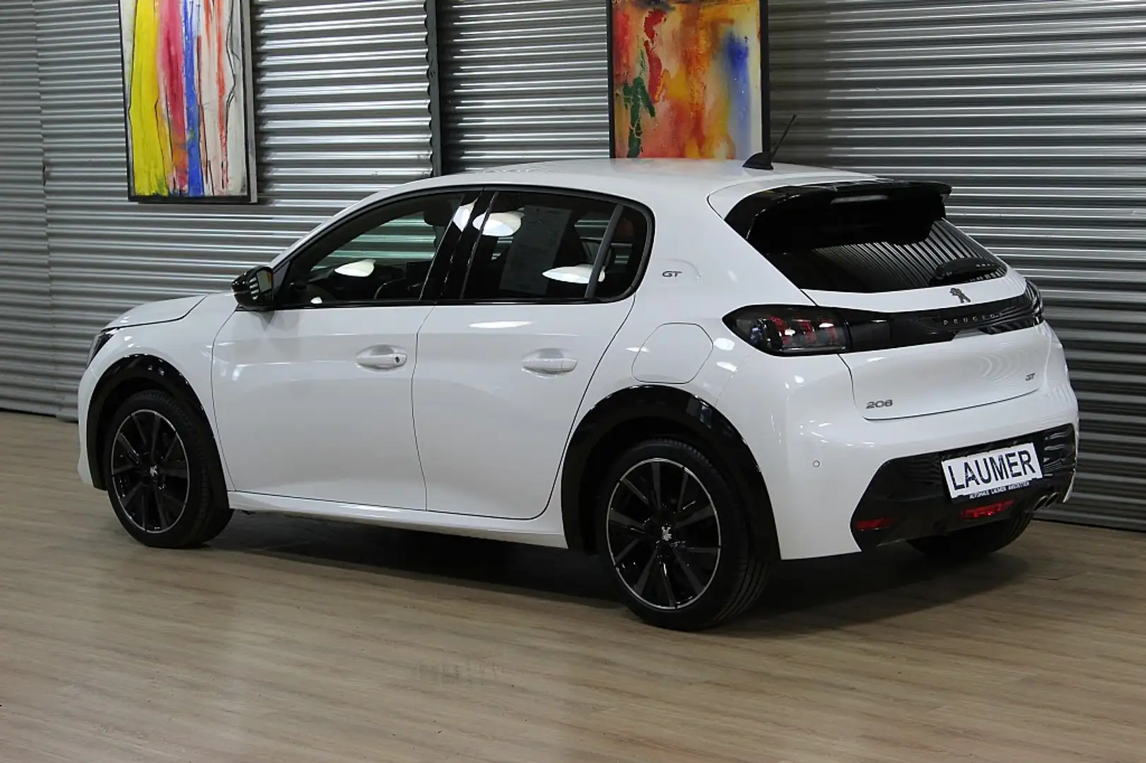 Peugeot 208 GT PureTech 130 S&S EAT8 Aut. Weiß - 2