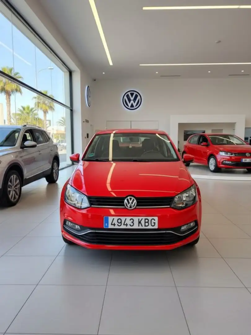 Volkswagen Polo 1.0 BMT A- 55kW Rojo - 1