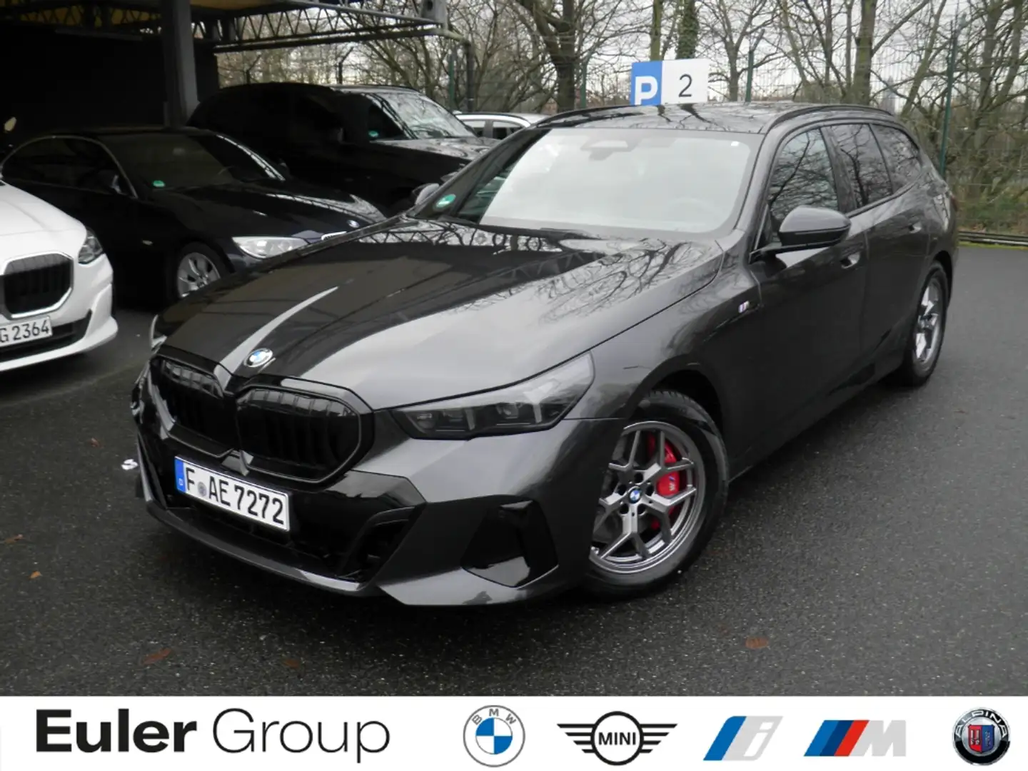 BMW 540 d xDrive Sportpaket HUD AHK-klappbar AHK El. Panod Grau - 1