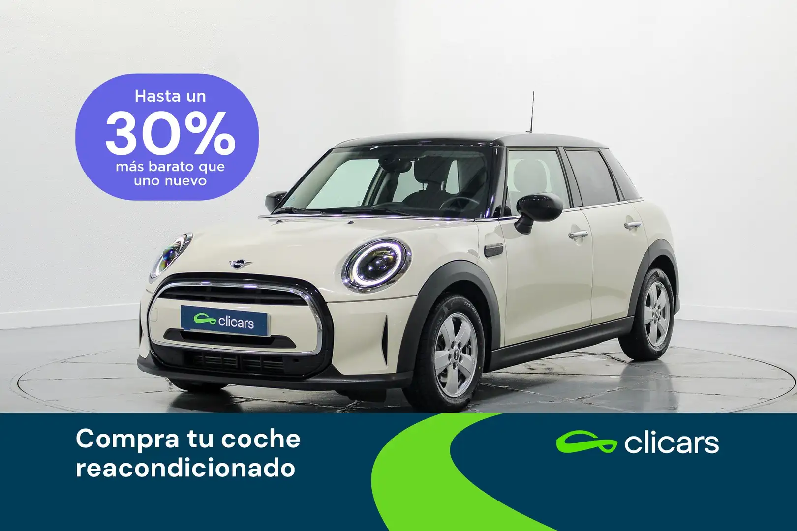 MINI Cooper Aut. Blanco - 1