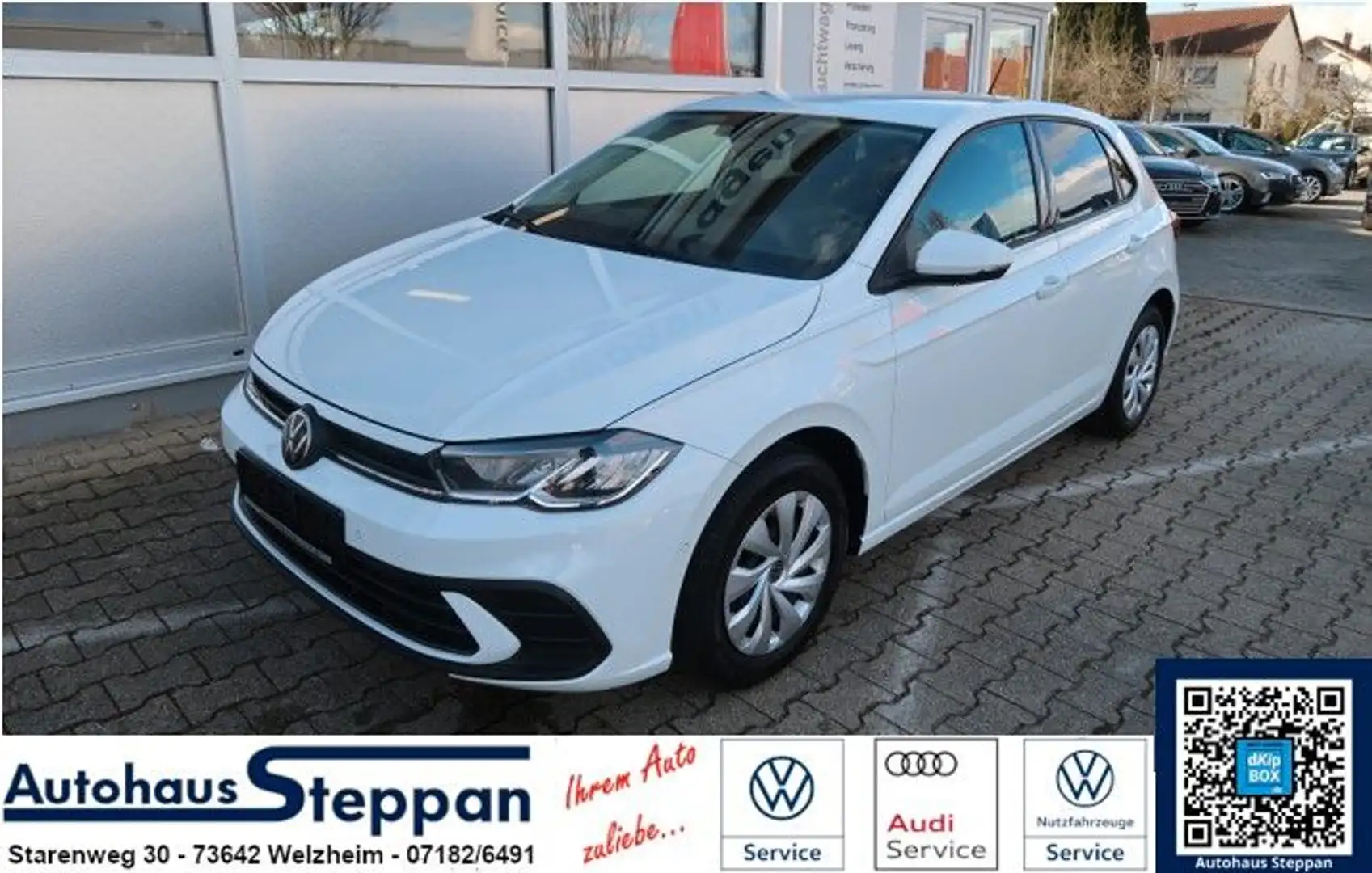Volkswagen Polo 1,0 TSI Life +IQ-Drive-Paket +LED +ACC +APP Weiß - 1