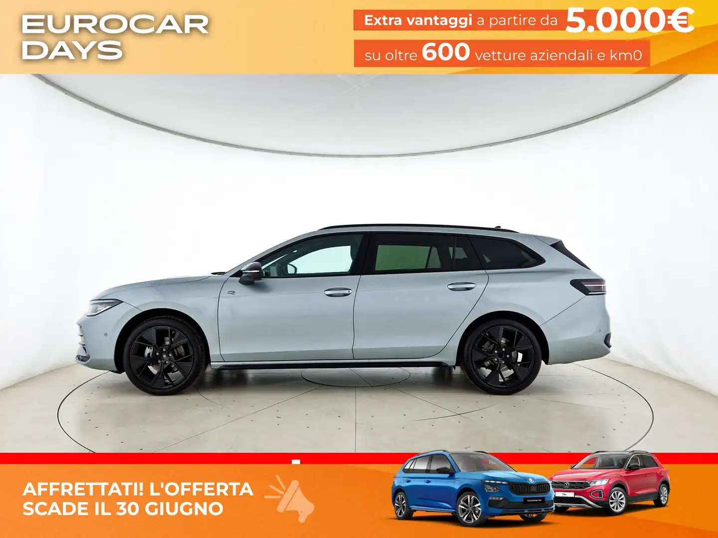 Volkswagen Passat Variant 1.5 etsi act r-line 150cv dsg Šedá - 2