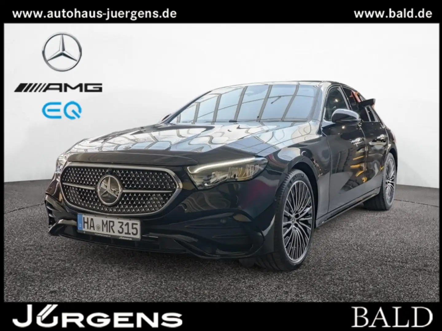 Mercedes-Benz E 200 4M AMG-Sport/Super/Pano/Night/Sitzklima/20 Zwart - 1