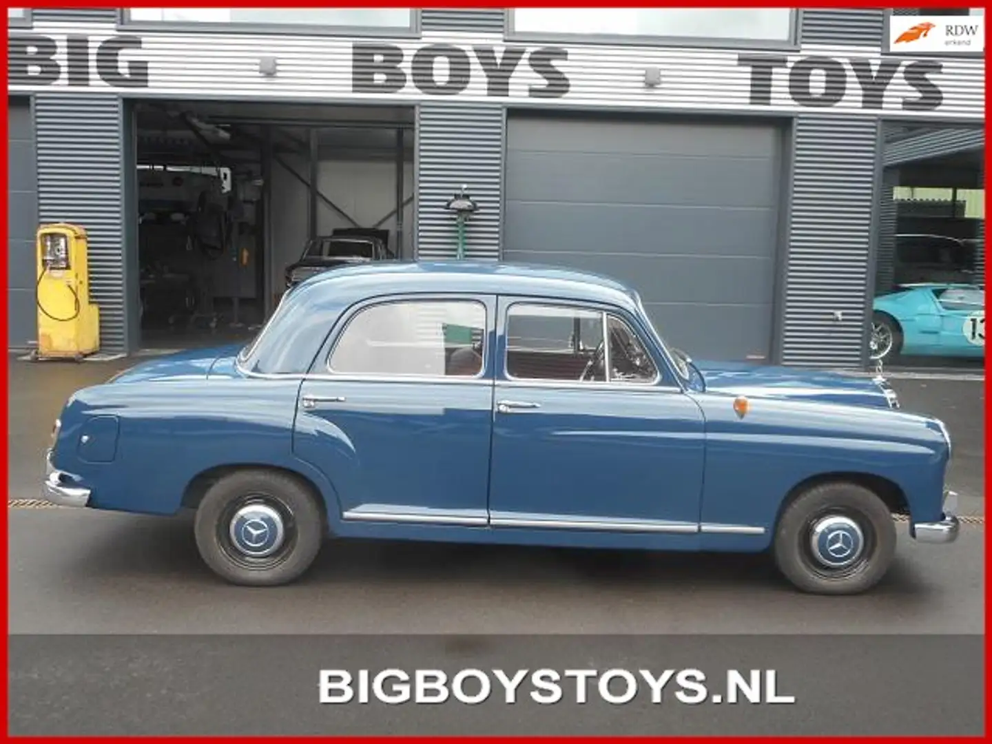 Mercedes-Benz 190 Ponton Albastru - 1