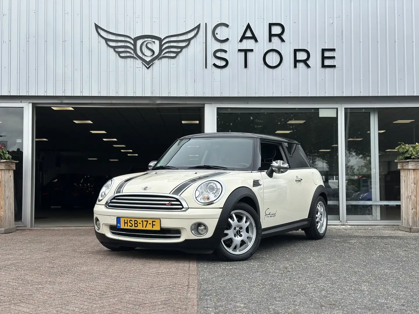 MINI One Mini 1.4 Anniversary MK II |STOELVWM|AIRCO|LEDER|C Blanco - 1