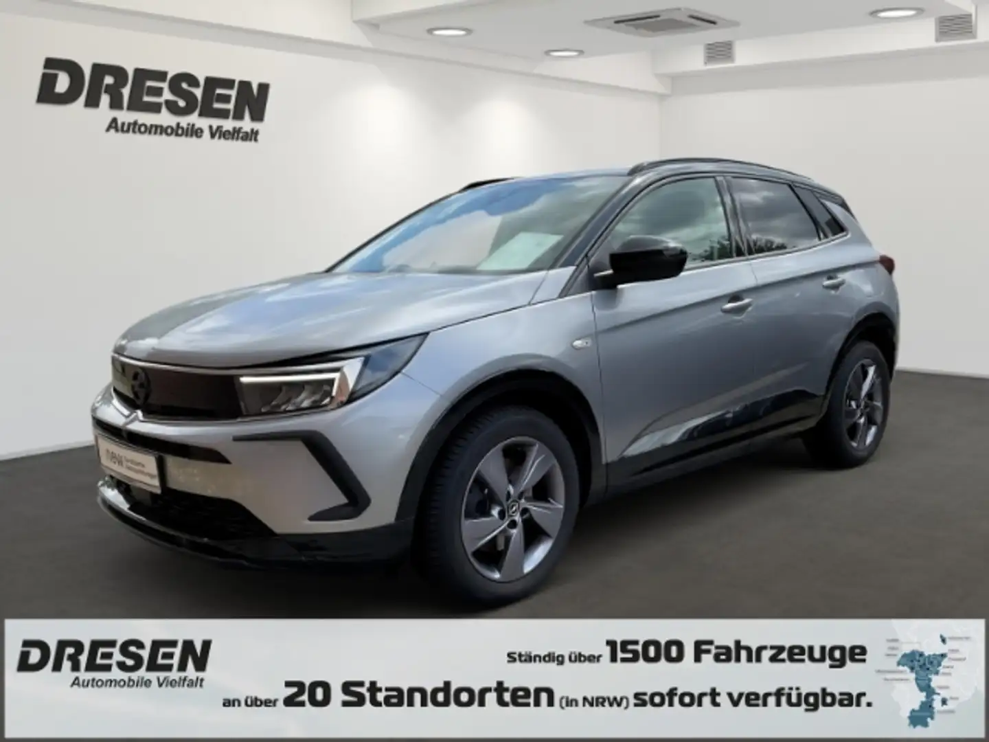 Opel Grandland 1.6 Turbo GS-Line Plug-in-Hybrid,LEDER,AHK,18Zoll Grau - 1