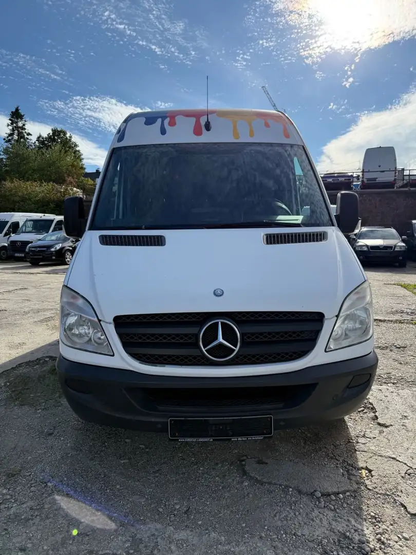 Mercedes-Benz Sprinter II Kasten 213 CDI*KLIMA*L2H2*TÜV04/26* Weiß - 2