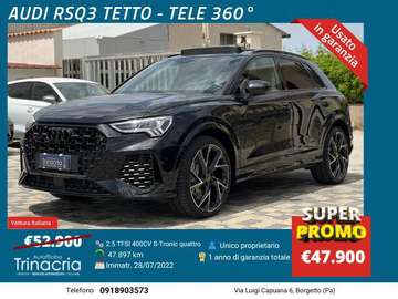 RSQ3 2.5 TFSI 400CV S-Tronic quattro