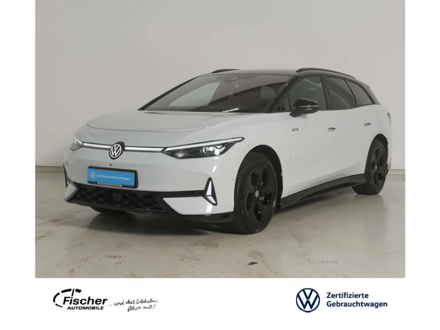 Volkswagen ID.7 Tourer Elektro GTX 86kWh LED/AHK/Wärmepumpe Weiß - 1