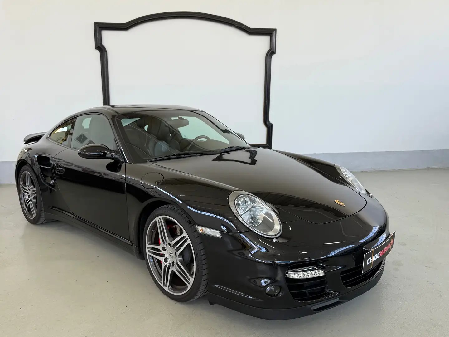 Porsche 997 911 Coupe 3.6 Turbo - MANUALE - TOP CONDITION Zwart - 2