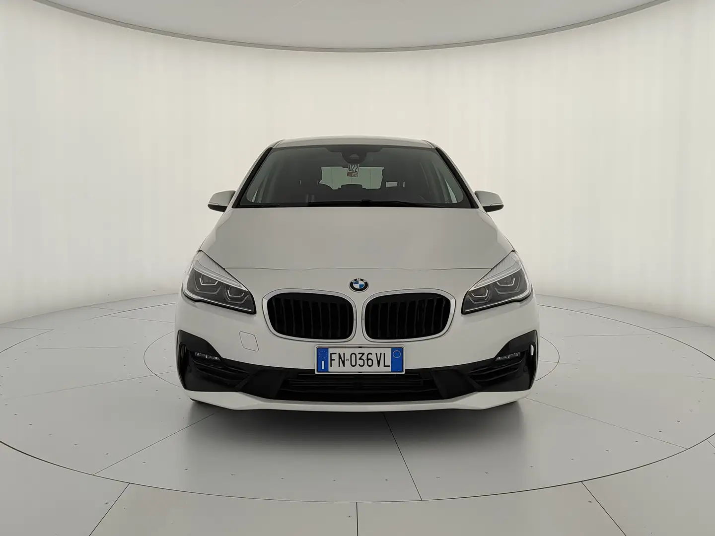 BMW 218 218i Gran Tourer 140cv auto 7 POSTI,TAGLIANDI BMW Blanc - 2