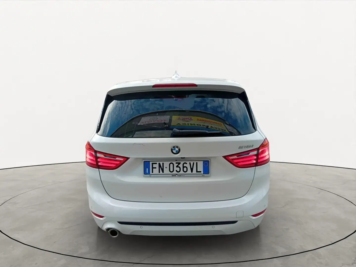 BMW 218 218i Gran Tourer 140cv auto 7 POSTI,TAGLIANDI BMW Weiß - 2